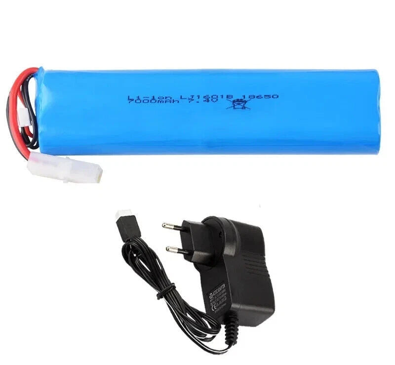 7.4V 7000mAh Li-po Battery with EU plug for Henglong 3818 3839 3869 3889 1/16 RC