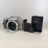 Panasonic LUMIX DMC-FZ7 6.0MP Digital Camera - Silver With Charger