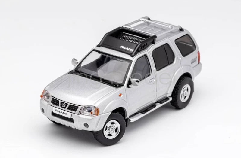 For GCD 1:64 Scale Silver PALADIN Off Road SUV Sports Diecast Metal Car Model
