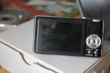 Panasonic LUMIX DMC-FX9 Digital Camera & Battery - WORKS but LCD Screen is Dim