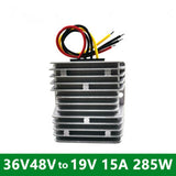 36V/48V to 19V 15A 285W Buck Converter DC-DC Regulator Car Waterproof Power