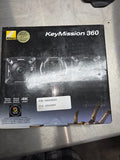 Nikon KeyMission 360 4K action camera system box with KeyMission branding