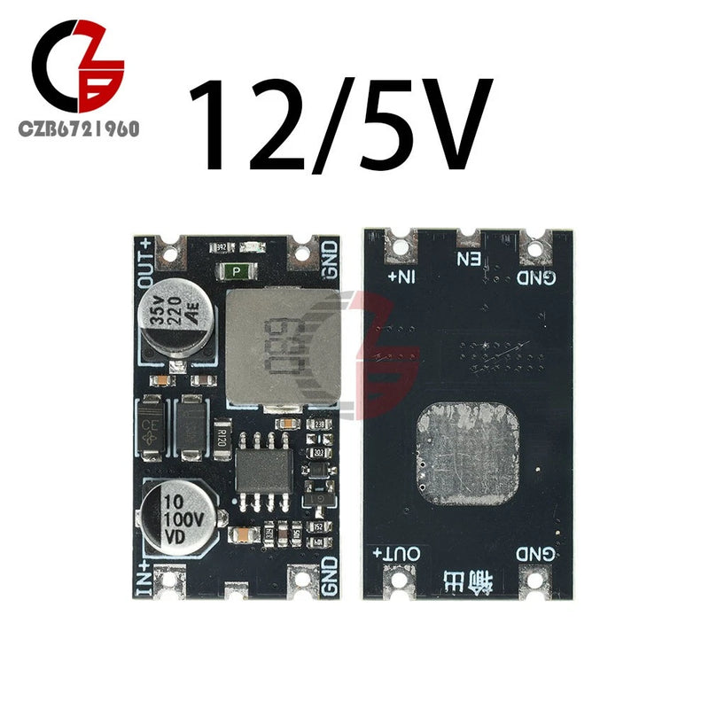 11-100V DC to 5V/12V 2.5A Buck Power Supply High Efficiency Converter Module
