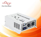 1000W Power Pure Sine Wave Inverter 12VDC to 120VAC Off Grid Car Truck