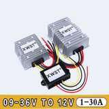 DC-DC Converter 9-36V 12V 1-30A Boost Buck Voltage Regulator Power Adapter LED