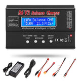 HTRC LiPo Battery Charger 80W 6Amp for Li-ion Life NiCd NiMH LiHV + Power Supply