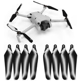 Super Stealth Propellers for DJI Mini 4 Pro & Mini 3 Pro - Black, 4 propeller...