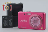 Used Panasonic LUMIX DMC-FH7 Passion Pink Compact Digital Camera