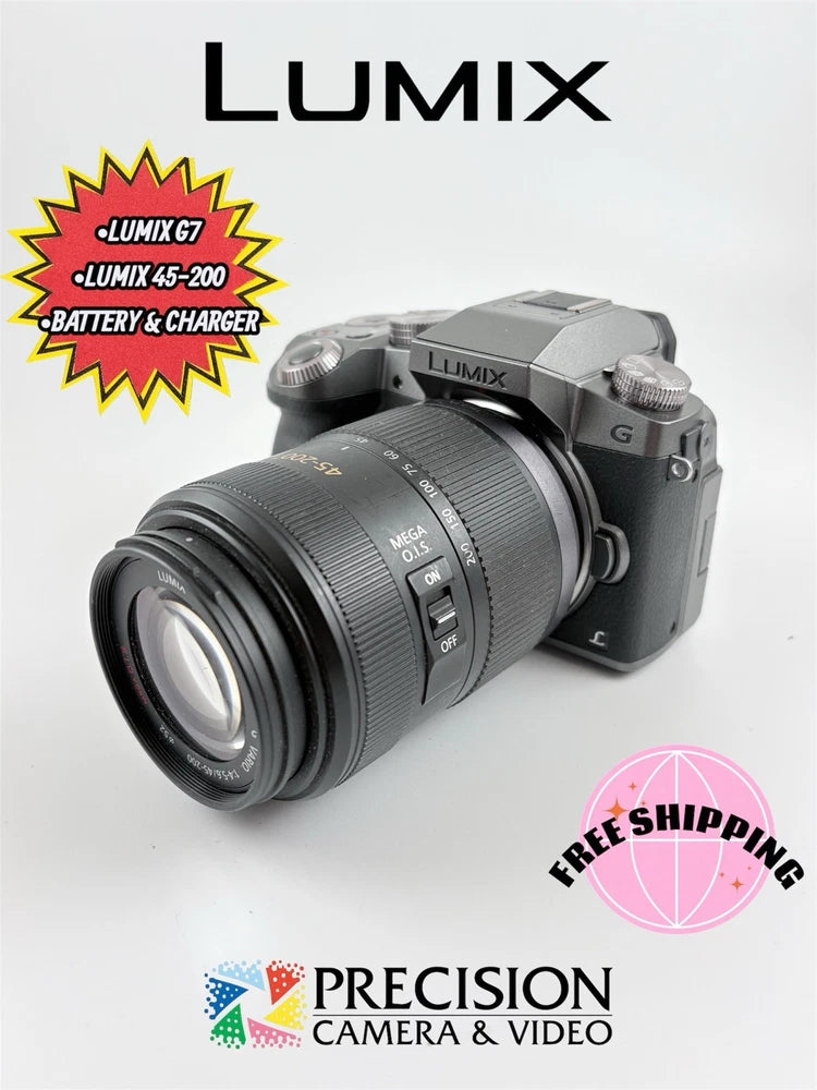 Lumix G7 with 45-200 f4-5.6 G Vario