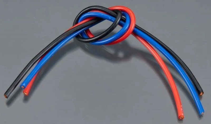TQ Wire 13 Gauge Wire Kit 1' Black, Red, and Blue TQ1303 Battery