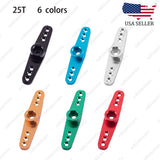 1PC Universal 25T Aluminum Straight Servo Arm for RC Cars - 6 Colors