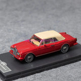 1993 Red Corniche IV Coupe 1/64 Scale Alloy Diecast - Model Car Collectible