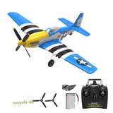 VOLANTEX P51 4CH Fighter RC Airplanes 2.4G Remote 6-Axis Glider Toy Ready To Fly