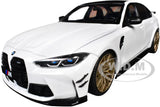 2024 BMW M3 COMPETITION ALPINE WHITE 1/18 DIECAST MODEL CAR BY SOLIDO S1814301