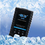 IMAX B3 20W compact battery charger, black, with input/output and LiPo settings