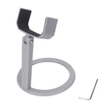 Gray mounting bracket stand for drone with metal screw and hex key