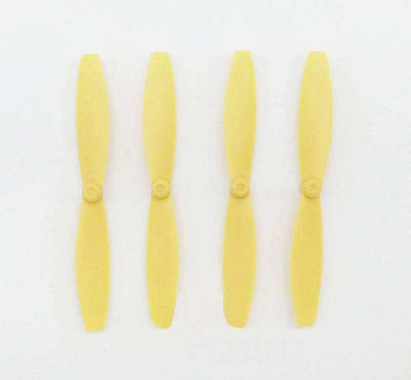 Propellers Props 4Pcs Fits for Rc Parrot Mini drones Rolling Spider Drone yellow