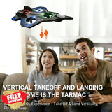 RGIMF Red RC Airplane Jet 360 Flip Stunt Roll Drone