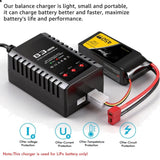 7.4-11.1V LiPo Balance Charger - Lightweight & Quick Charge for RC Lovers