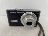 FOR PARTS DARK SCREEN READ Panasonic LUMIX DMC-FX8 5.0MP Black Digital Camera