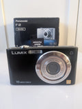 Panasonic Lumix DMC-F2 10.1MP Black  Working + Box and Essentials