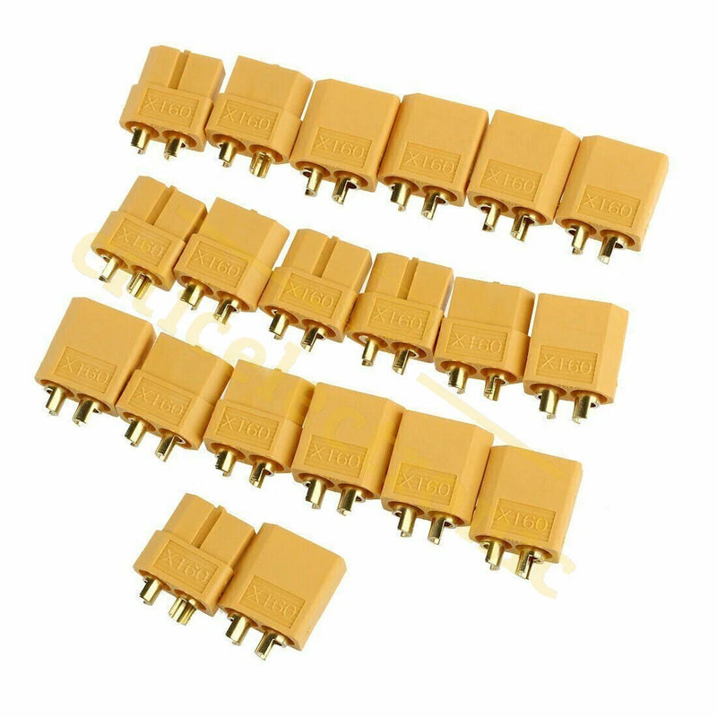 New 10 pairs XT60 female / male bullet Connectors for RC Battery L5H1 Free ship Converter