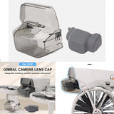For DJI FLIP Drone Gimbal Hood Protector + Silicone Lens Cap Drone Accessories