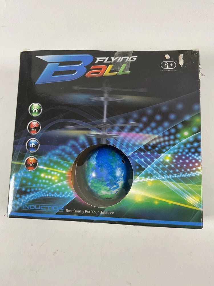 Flying Ball Induction Toy Globe Design | LED Hover Toy Hand-Controlled Drone 8+