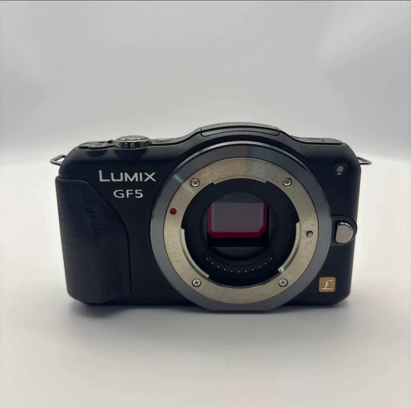 Panasonic Lumix GF5 Digital Camera Body Only Black (Preowned)