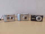 Three Digital Cameras. Samsung - Ergo - Lumix. Not Working.