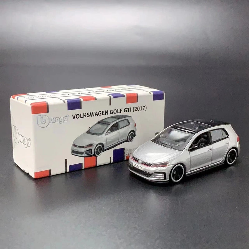 1:64 Golf GTI MK7 Diecast Model - 2017 Silver New in Box Alloy Collectible