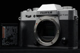 Fujifilm X-T20 24mp Mirrorless Digital Camera Body Silver US DUTY PAID 10329