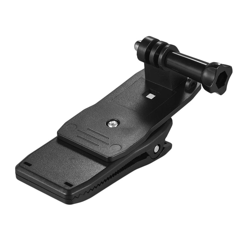 360?? ROTARY CLAMP CLIP ON BACKPACK STRAP CAP FOR GO PRO HERO ACTION CAMERA S9T0