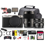 Panasonic Lumix S9 Mirrorless Camera (Silver), Lithium-Ion Battery