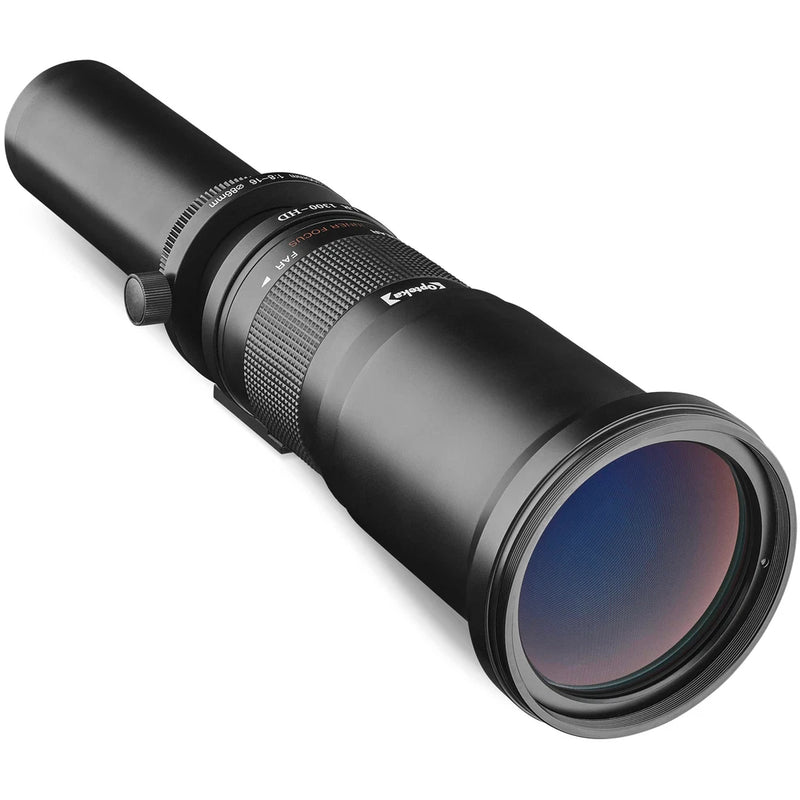 Opteka 650-1300mm Telephoto Lens for Fujifilm X X-T100 X-T30 X-T20 X-H1 X-E4