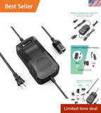 AC to DC Converter, 180W Max 200W 15A 100V~120V to 12V Car Cigarette Lighter ...