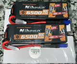 Youme Power Nihewo LiPo battery, 7.4V 6500mAh 2S 90C