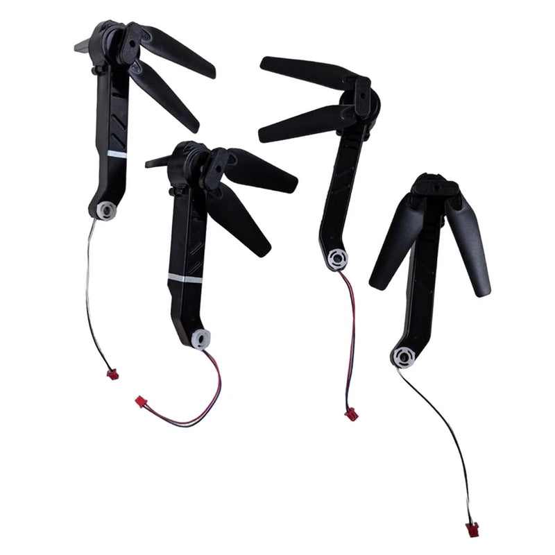 Drone Motor Arm Set Propellers Repair Parts for E88 E99 Quadcopter Replaces