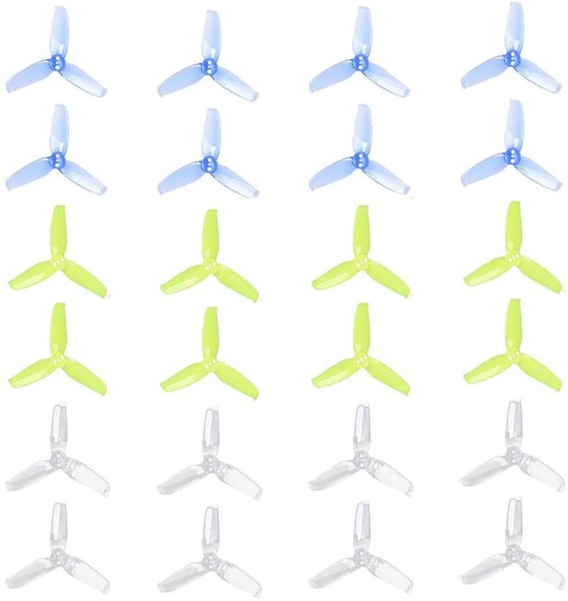 GEMFAN Flash 2540 Propellers 2.5x4.0 Inch Props 3-Blade FPV Mini Racing Drones