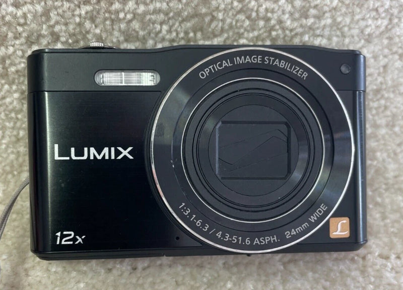 Panasonic LUMIX DMC-SZ8 WiFi 16.1MP Digital Camera Black
