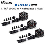 9IMOD X2807 Brushless Motor 1300/1500/1700KV 2-6S 4mm For RC FPV Racing Drone