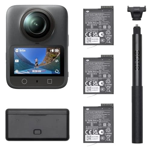 DJI Osmo 360 Adventure Combo 360-degree Action Camera Vlog Waterproof from Japan