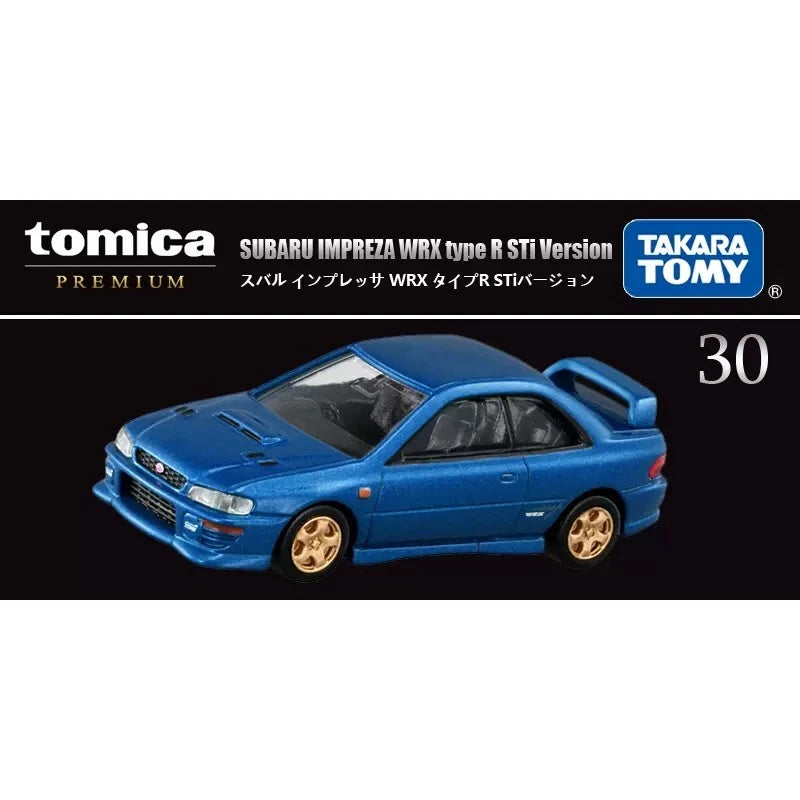 Takara Tomy Tomica Premium TP30 SUBARU IMPREZA WRX Type R STI Version Model Car