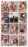 1/18 1/16 1/12 1/10 Beauty Girl Resin Figurines Figures Model For Cars FF0001