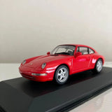 MINICHAMPS Porsche 911 Carrera 1/43 Red Diecast Car Model Collectible