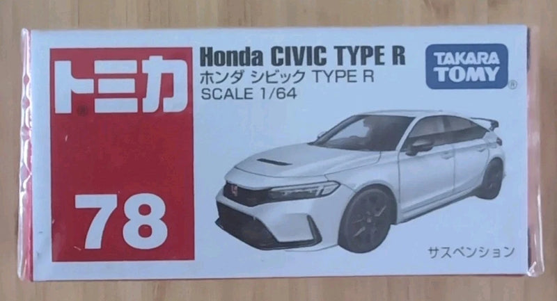 TAKARA TOMY TOMICA No.78 HONDA CIVIC TYPE R Diecast Model Car 1/64 SCALE NEW