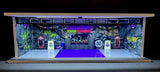 Joker Fun House Bat Theme FOR Hot Wheels 1:64 Model Diorama Garage LED Lighting!