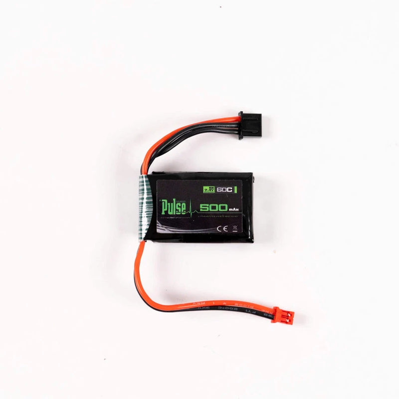 PULSE 500mah 2S 7.4V 60C LiPo Battery - PH2.0 Connector