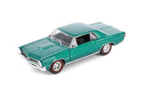 1965 Pontiac GTO, Green - Showcasts 22092 - 1/24 scale Diecast Model Toy Car