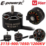E-POWER FPV Brushless Motor 3115 900KV 1050KV 1200KV 6S RC Drone Racing Frame AU